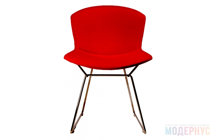 дизайнерский стул Wire Side модель от Harry Bertoia, фото 2