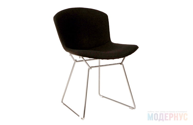 дизайнерский стул Wire Side модель от Harry Bertoia, фото 4