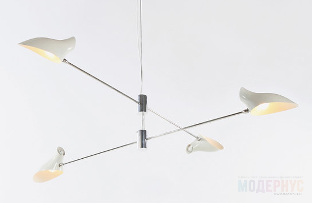 дизайнерская люстра Cross Cable No 407 модель от David Weeks Studio в интерьере, фото 1