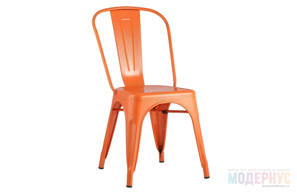 дизайнерский стул Tolix High Back модель от Xavier Pauchard, фото 5