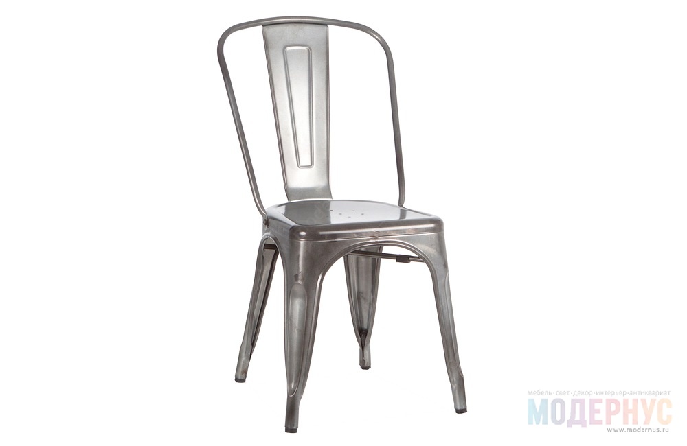 дизайнерский стул Tolix High Back модель от Xavier Pauchard, фото 1
