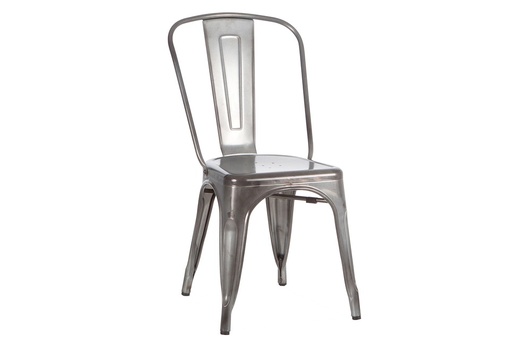 металлический стул Tolix High Back дизайн Xavier Pauchard фото 1