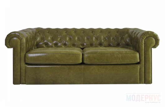 двухместный диван Chesterfield Leather модель Модернус фото 3