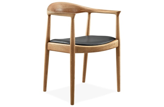 обеденный стул The Round Chair дизайн Hans Wegner фото 3