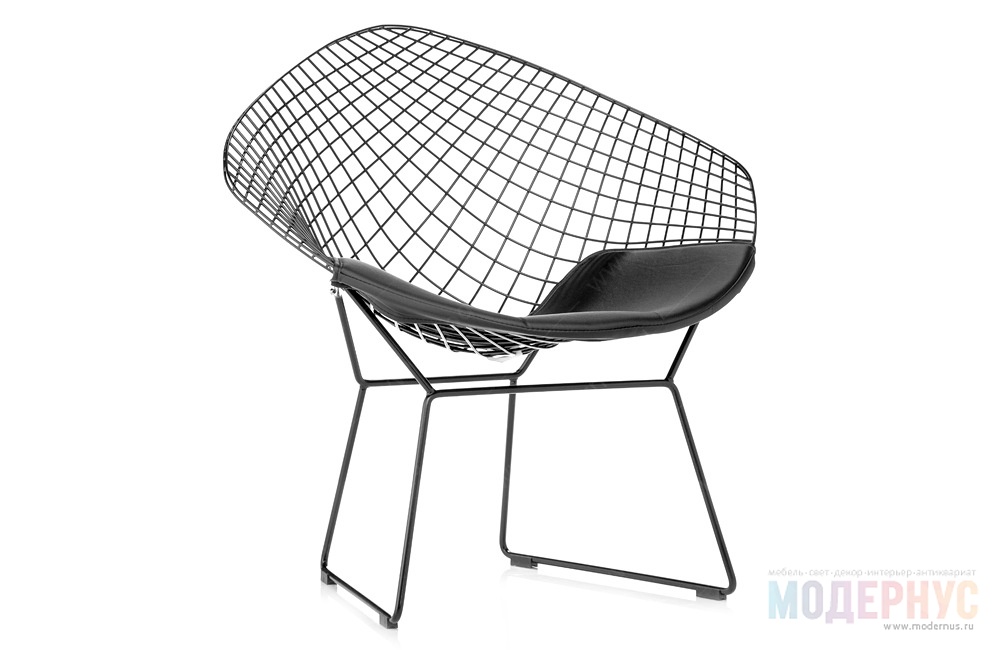 дизайнерский стул Diamond модель от Harry Bertoia, фото 1