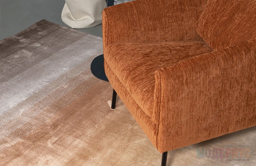 дизайнерский ковер Sunset Taupe модель от Carpet Decor в интерьере, фото 3