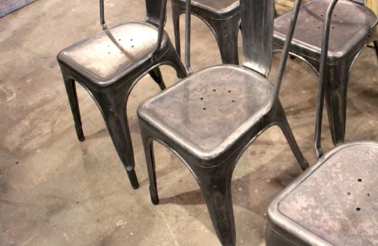Металлические стулья Tolix High Back для Сергея Дьяконова (Москва), фото 4