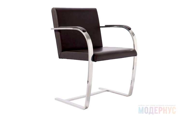 дизайнерский стул Brno Chair модель от Ludwig Mies van der Rohe, фото 1
