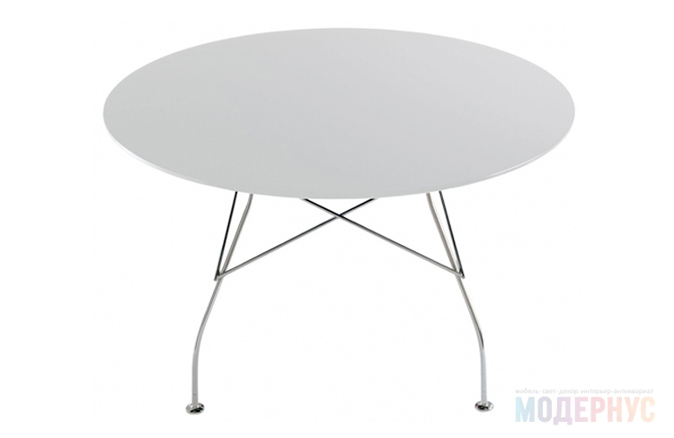дизайнерский стол Glossy Round модель от Antonio Citterio, фото 2
