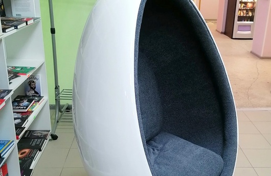 Дизайнерское кресло-яйцо Ovalia Egg Chair для Дениса Жилянина (Мурманск), фото 4