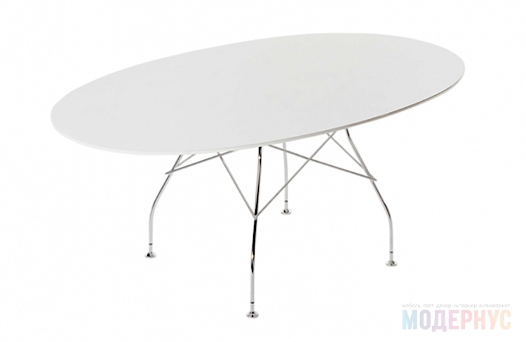 дизайнерский стол Glossy Table Oval модель от Antonio Citterio, фото 1