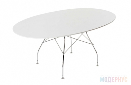 обеденный стол Glossy Table Oval