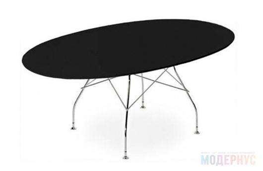 обеденный стол Glossy Table Oval дизайн Antonio Citterio фото 2