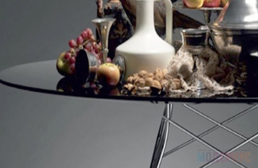 обеденный стол Glossy Table Oval дизайн Antonio Citterio фото 4