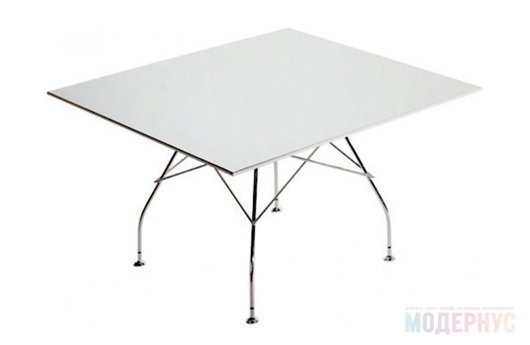 обеденный стол Glossy Table Square дизайн Antonio Citterio фото 1