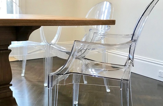 Дизайнерские стулья Louis Ghost для Анастасии Норик (Ижевск), фото 1