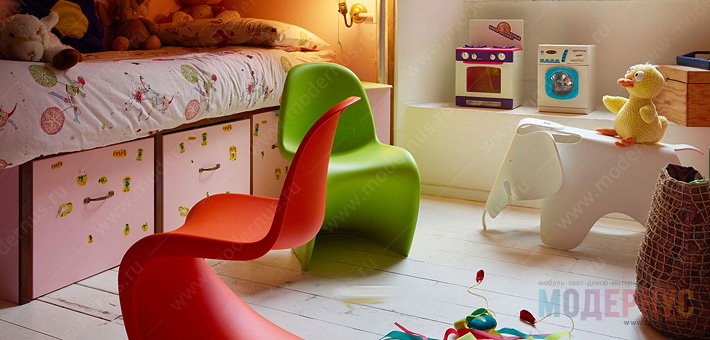 Красивая дизайнерская мебель для детей в интерьере