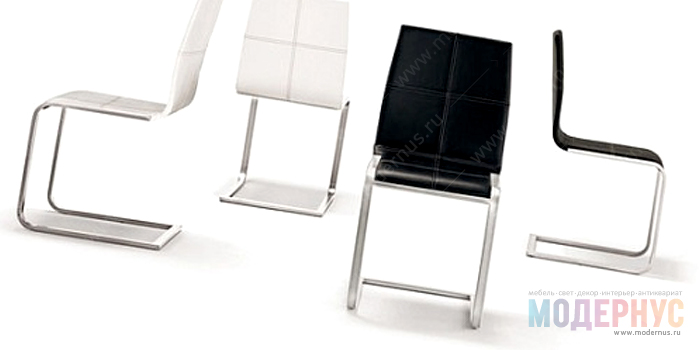 Современные дизайнерские стулья в стиле минимализм для дома