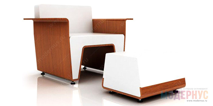 Дизайнерское кресло в стиле минимализм в магазине Модернус