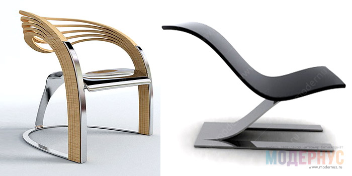 Дизайнерские хай-тек стулья в магазине Модернус