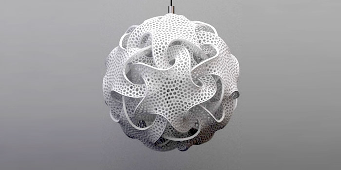 Дизайнерская лампа Quin.mgx от Bathsheba Grossman