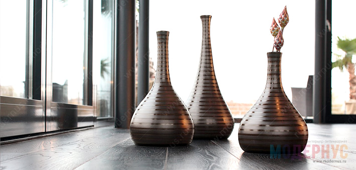 Красивые напольные вазы в интернет-магазине Модернус
