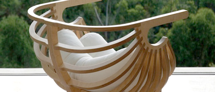 Необычное дизайнерское кресло Shell Chair