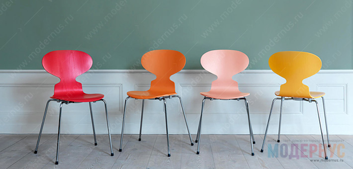 Дизайнерский стул Ant от Арне Якобсена
