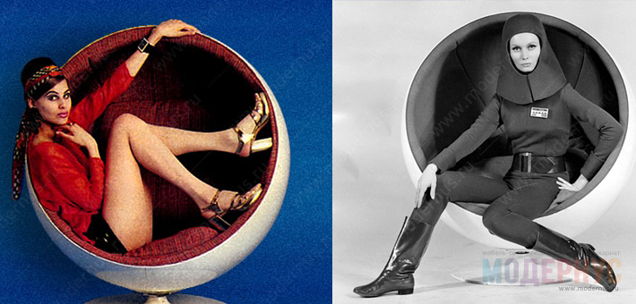 История дизайнерских кресел Bubble и Ball Chair, фото 3