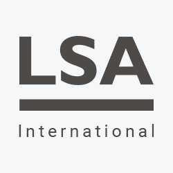 Стекольная фабрика LSA International logo designer